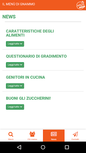 Bassa Romagna Catering Menu Screen 3