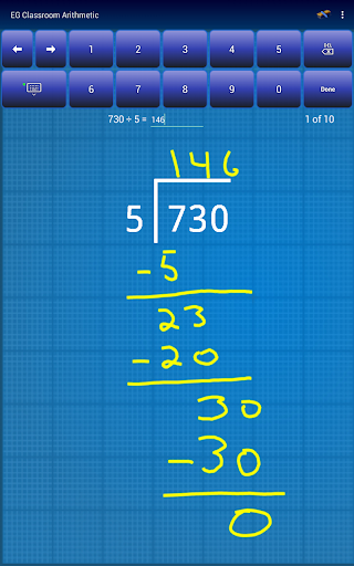 EG Classroom Arithmetic™ Screen 3