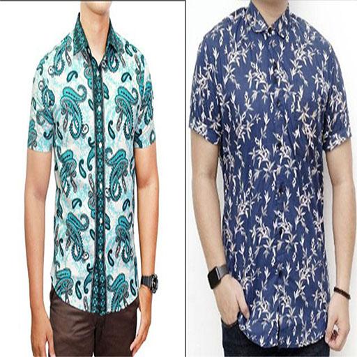 Mens Short Batik Clothes