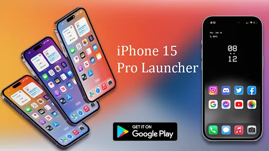 iPhone 15 pro Launcher