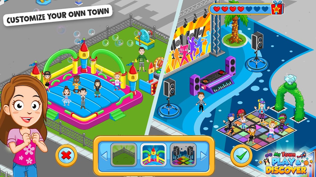 My Town - Build a City Life 1.46.3 APK + Mod (Unlocked / VIP) for Android