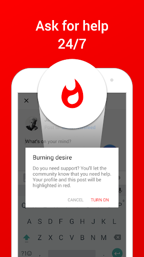 Sober Grid - Social Network Screen 3