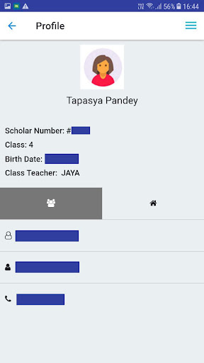 Dr. P R Wasson School Student Screen 3
