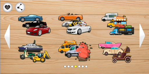 Cars games for boys puzzles