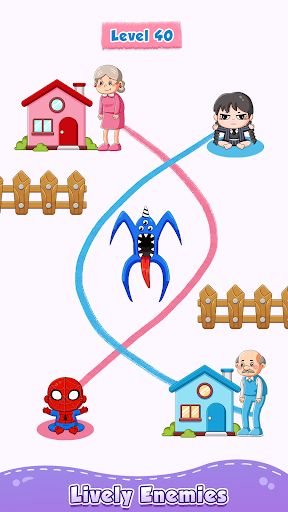Android application Granny Rush: Draw To Go Home screenshort