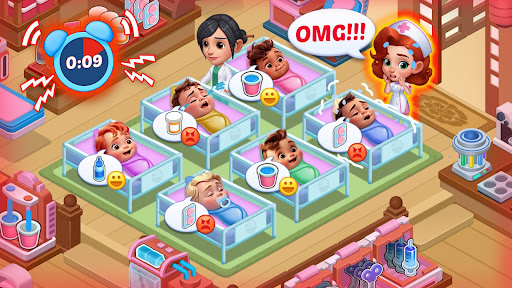 Android application Hospital Frenzy: Clinic Game screenshort