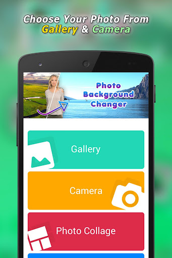 Android application Photo Background Changer screenshort