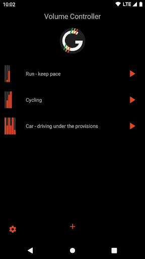 Volume Controller Screen 2