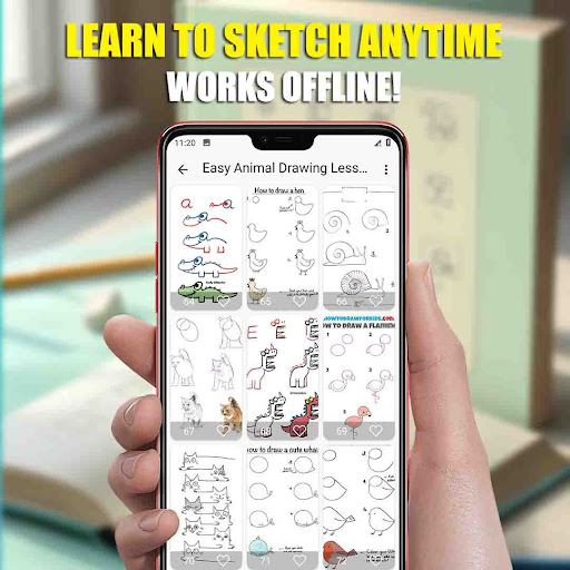 Easy Animal Drawing Lessons screenshot 12