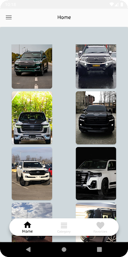 Android application Land Cruiser Wallpapers HD screenshort