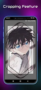 4K Anime Detective Wallpaper