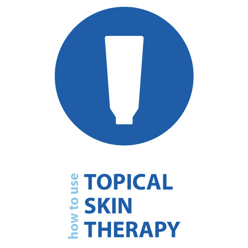 Topical skin therapy  Icon