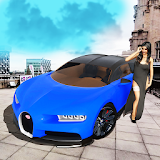 Rooftop Car Stunt Driving And Parking icon