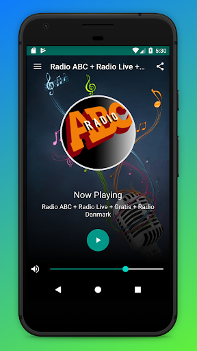 Android application Radio ABC FM Randers App DK screenshort