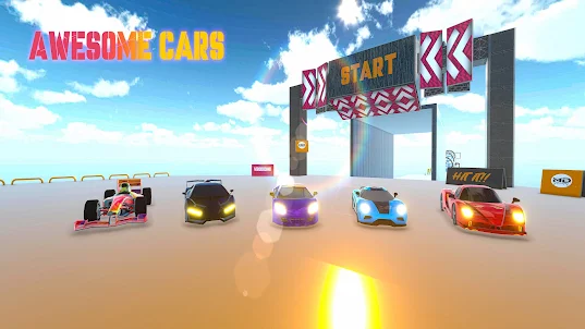 Impossible 3D Car Stunt Game
