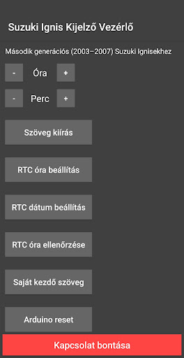 Suzuki Ignis Kijelző Vezérlő Screen 2
