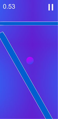 Шарик игра с Уровнями и Препят - Screenshot 1