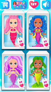 Mermaid: Makeup girls games