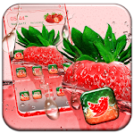 Cover Image of Tải xuống Juicy Strawberry Theme  APK