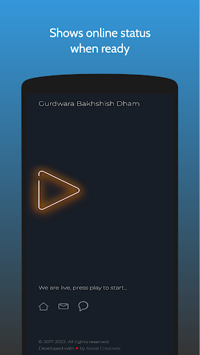 Android application Gurdwara Bakhshish Dham screenshort