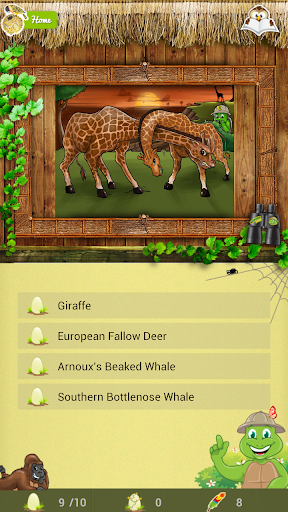 Wildlife Quiz Adventure Screen 2