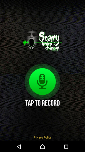 Android application Scary Voice Changer & Recorder screenshort
