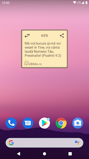 Android application Daily Verse screenshort
