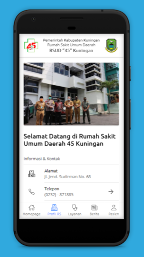 RSUD 45 Mobile Screen 2