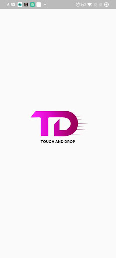 Android application Touch and Drop screenshort