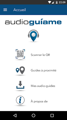 Aperçu de l'application