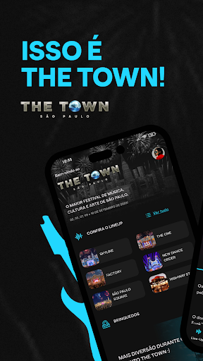Android application The Town screenshort