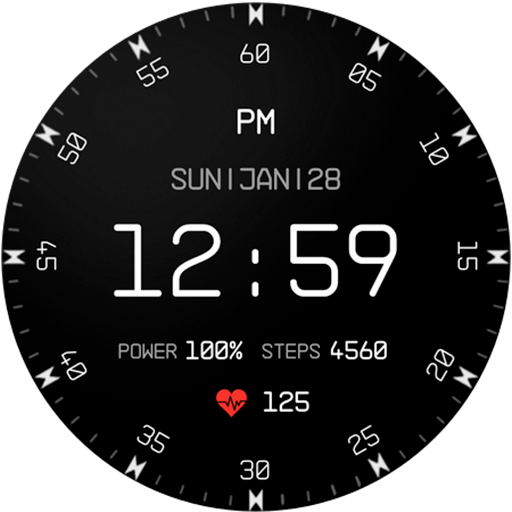 MW12 Minimal Digital Watch Laai af op Windows