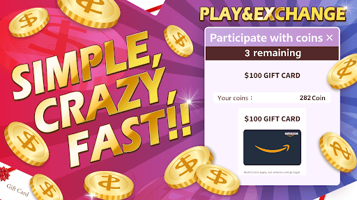 Cash Rewards-Crane Coin Pusher Screen 2
