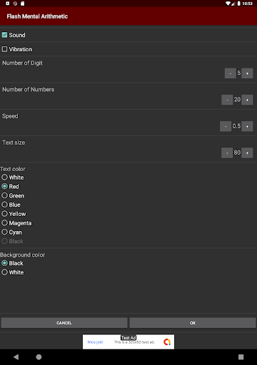Flash mental arithmetic screenshot 23