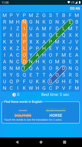 Word Search: Learn English Screen 2