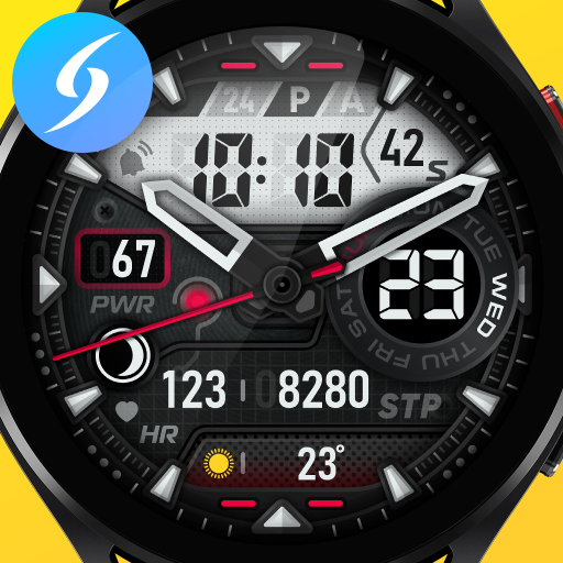 SH022 Watch Face, WearOS watch Laai af op Windows