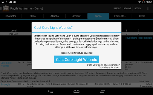 Hero Lab Character Import