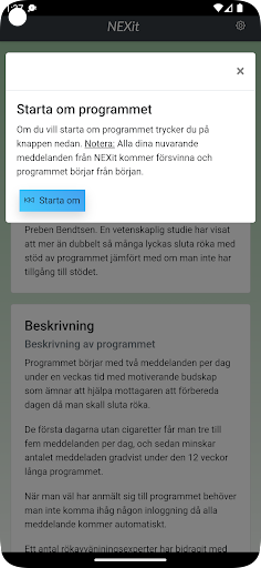 NEXit - Sluta röka stöd