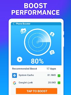 Phone Speed Booster – Junk Removal and Optimizer 10