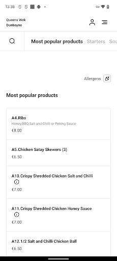 Queens Wok Dunboyne Screen 3