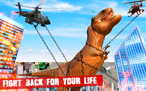 Dino Shooting GameCity Rampage Sim