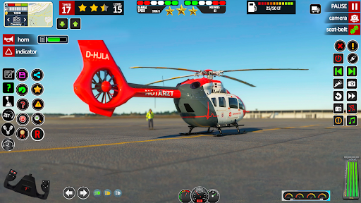 Helicopter Simulator Game 2025 screenshot 13