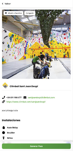 Climbingpass Screen 3