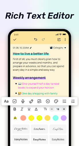 Easy Notes APK 1.1.55.0203 Free Download 2023. Gallery 2