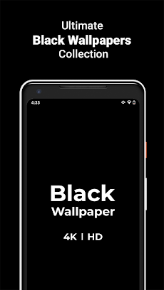 Black Wallpapers - HD, 4K & AMOLEDのおすすめ画像1