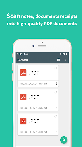 Android application PDF Scanner: Scan Documents screenshort