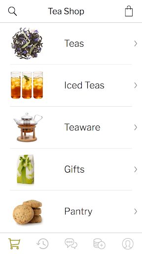 Adagio Teas Screen 2