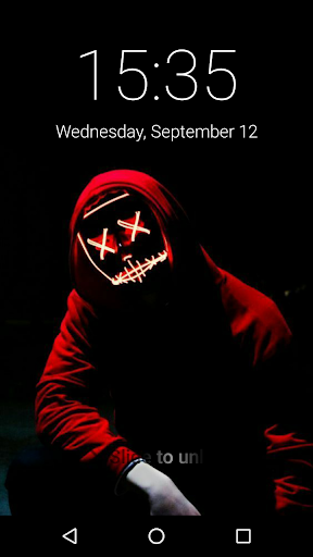 Anonymous Lock Screen Anonymous Mask Wallpaper By Games360apps Google Play 日本 Searchman アプリマーケットデータ