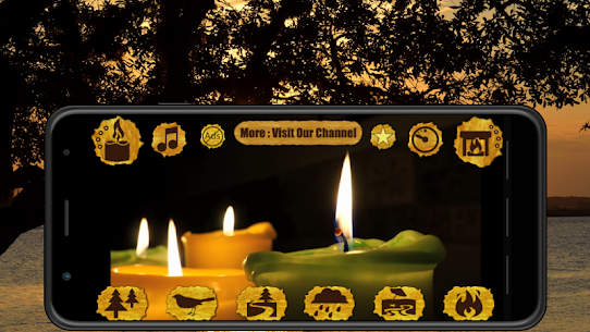 Night Light | Candle Fireplace APK for Android Download 5