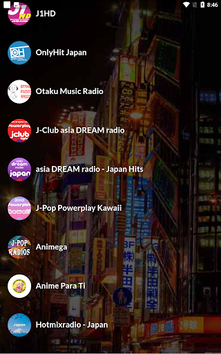 J-Pop Music Radios Screen 3